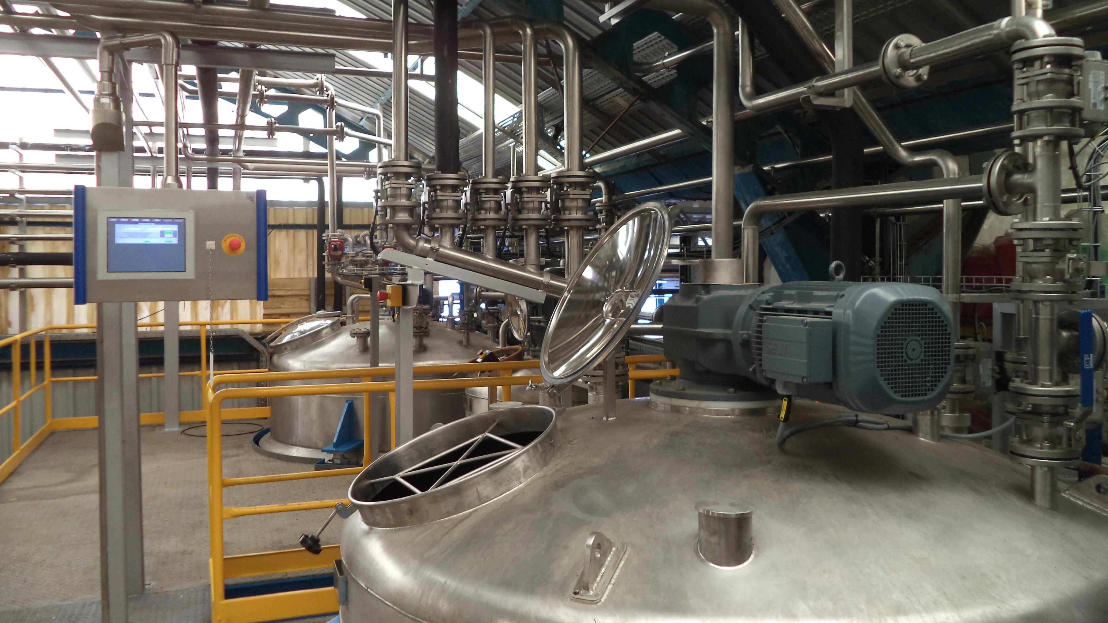 Unidade de produção de detergentes - Indústria química